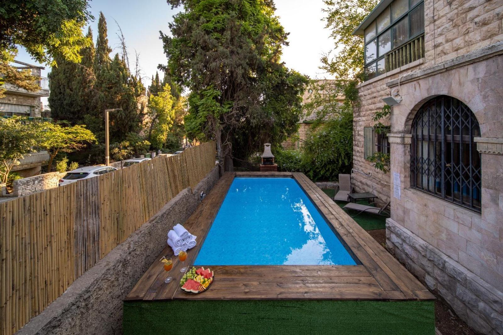 Art Apartment In Mamila - Villa Rehavia Jeruzalem Buitenkant foto